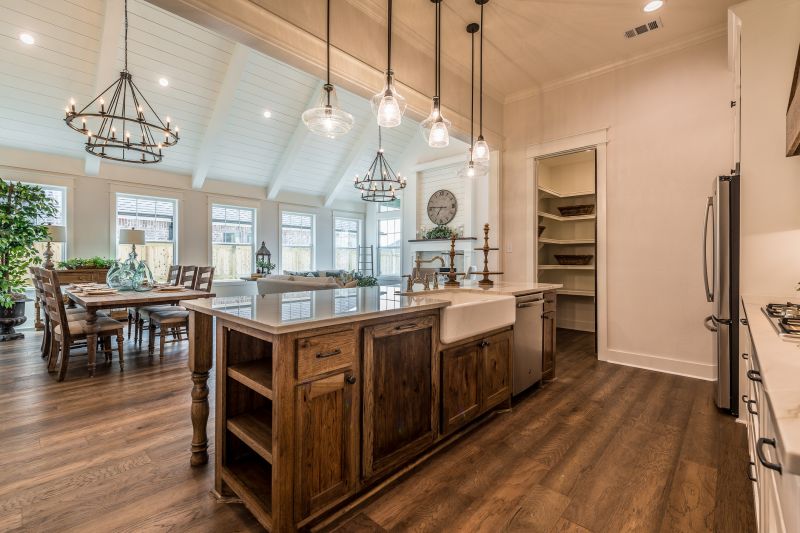 Rustic Wooden Island