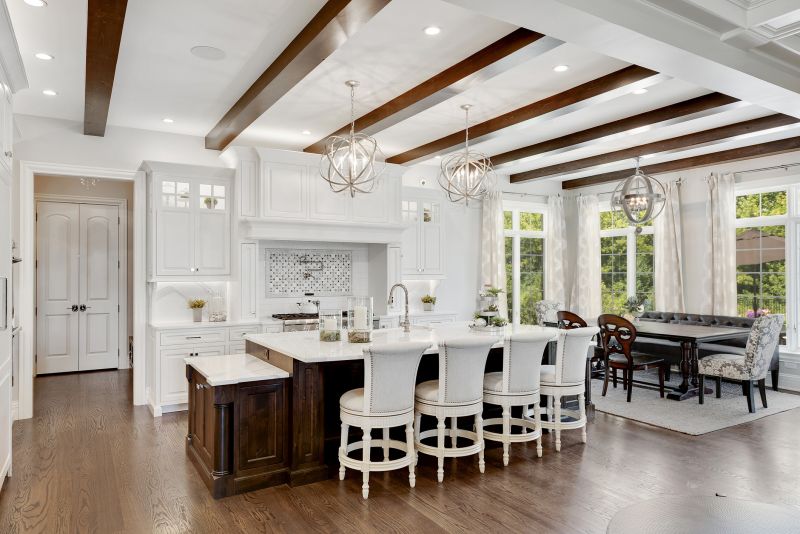 Traditional Kitchen Islands